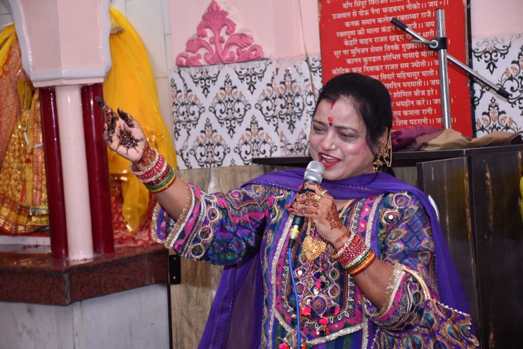 श्री  माता तारा देवी मंदिर मीठा बाजार में हरियाली तीज उत्सव बड़ी हर्ष उल्लास से मनाया गया