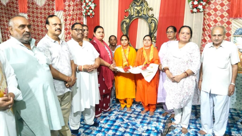 श्री राम कथामृत के प्रचार-प्रसार हेतु भजन संध्या आयोजित  श्री राम जी का जीवन सत्य, मर्यादा और कर्तव्य का अनुपम संदेश— साध्वी सुमन भारती जी